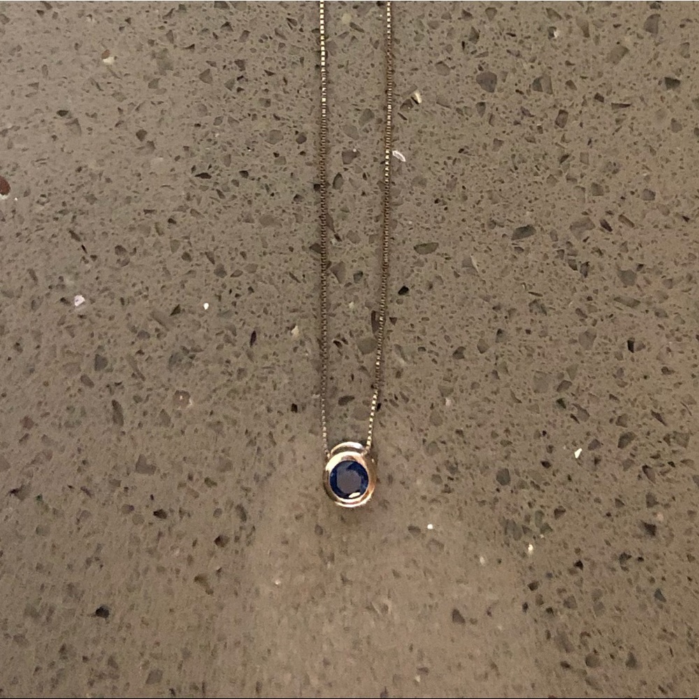 Sapphire necklace! 💙